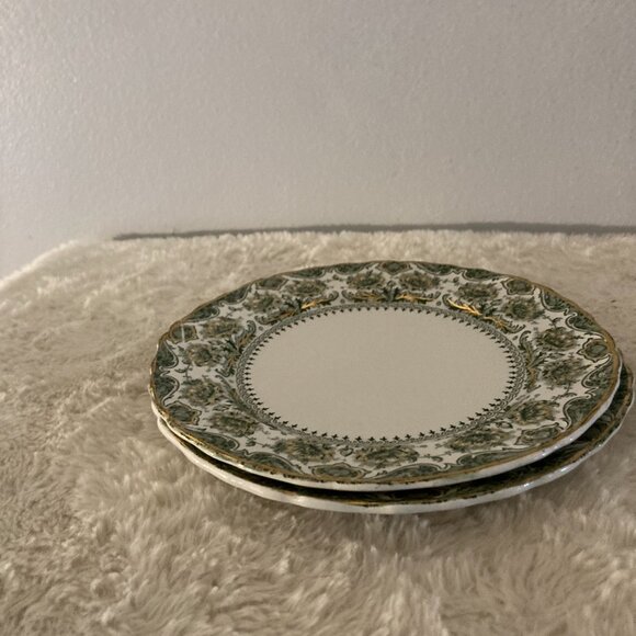 Vintage Dunn Bennett Coronation 7-1/4" Salad Plates (2) - Picture 3 of 5